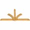 Ekena Millwork Redmond Rough Sawn Timber Gable Bracket, Western Red Cedar, 108"W x 58"H x 4"D x 6"F, 13/12 Pitch GBW108X58X0406RED00RWR - alternate 2